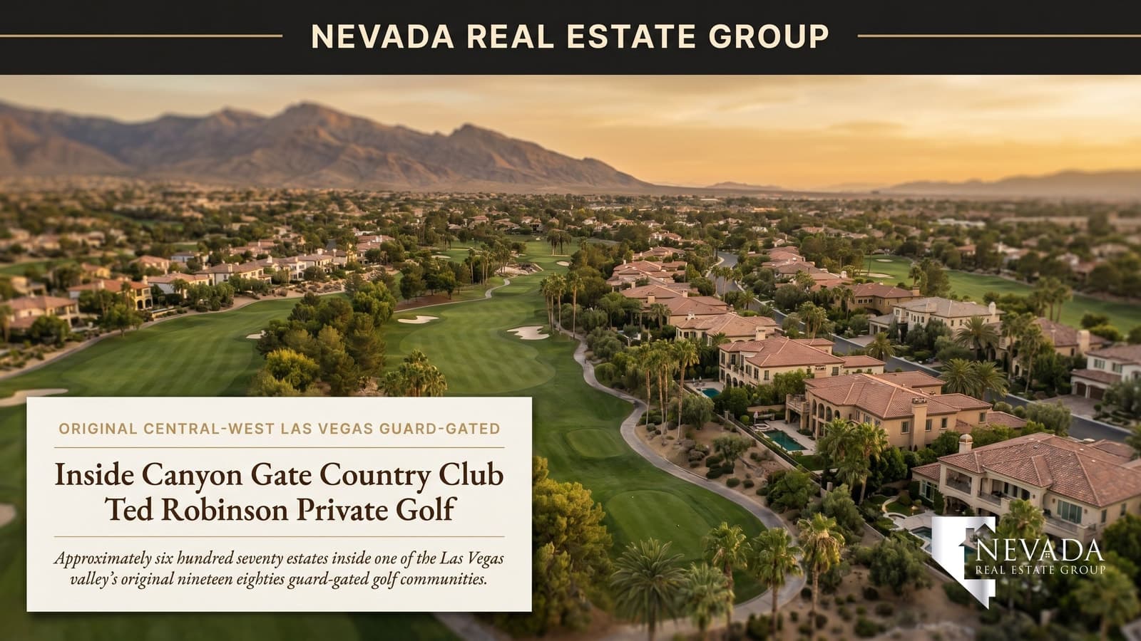 Canyon Gate Country Club Las Vegas Guard-Gated Guide 2026