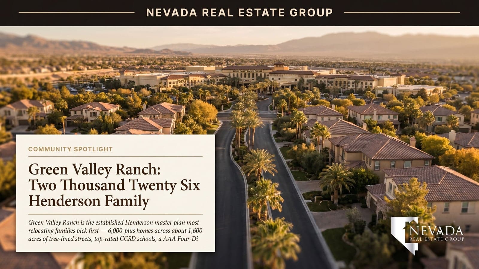 Green Valley Ranch: 2026 Henderson Family Master-Plan Guide