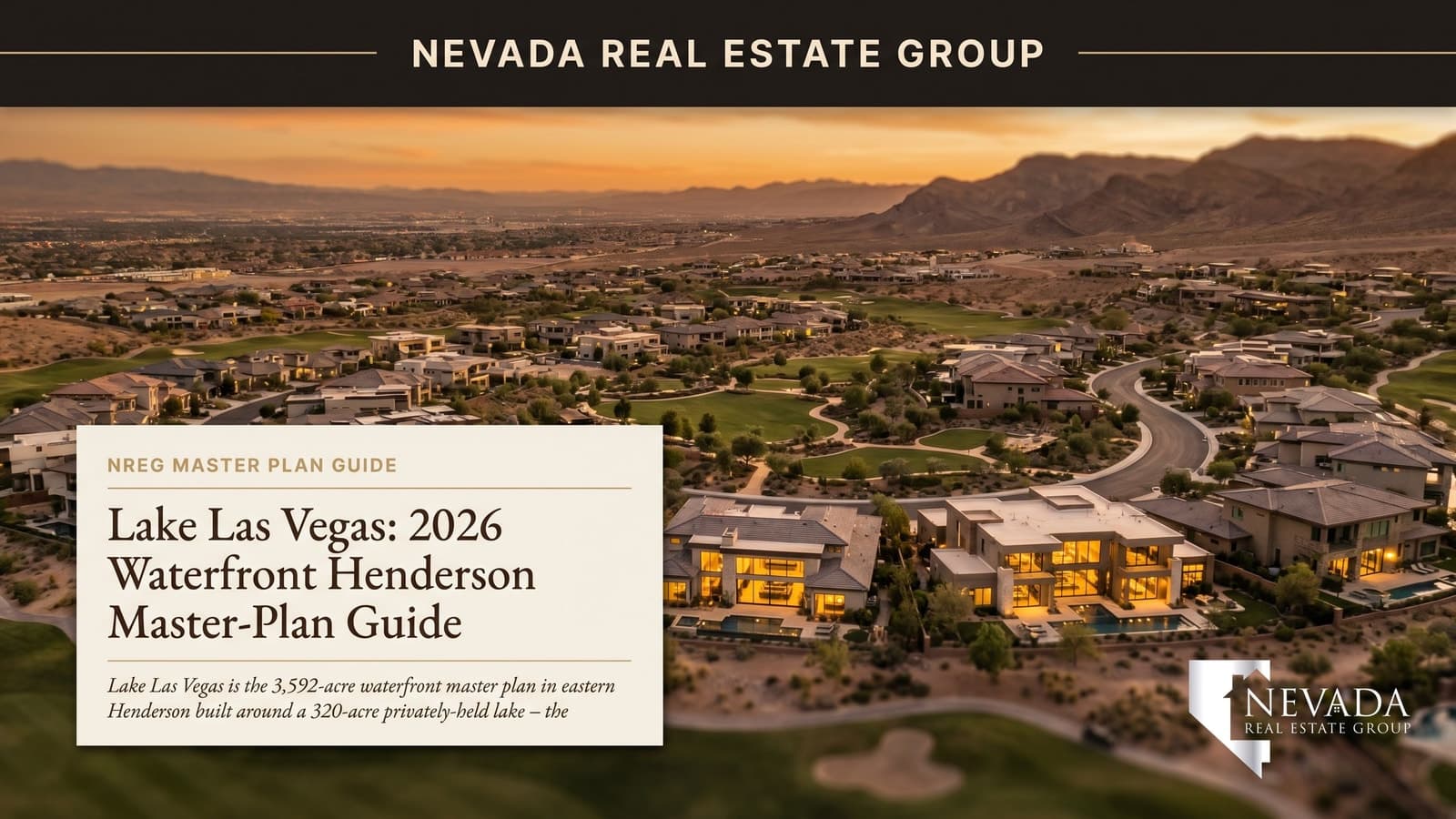 Lake Las Vegas: 2026 Waterfront Henderson Master-Plan Guide