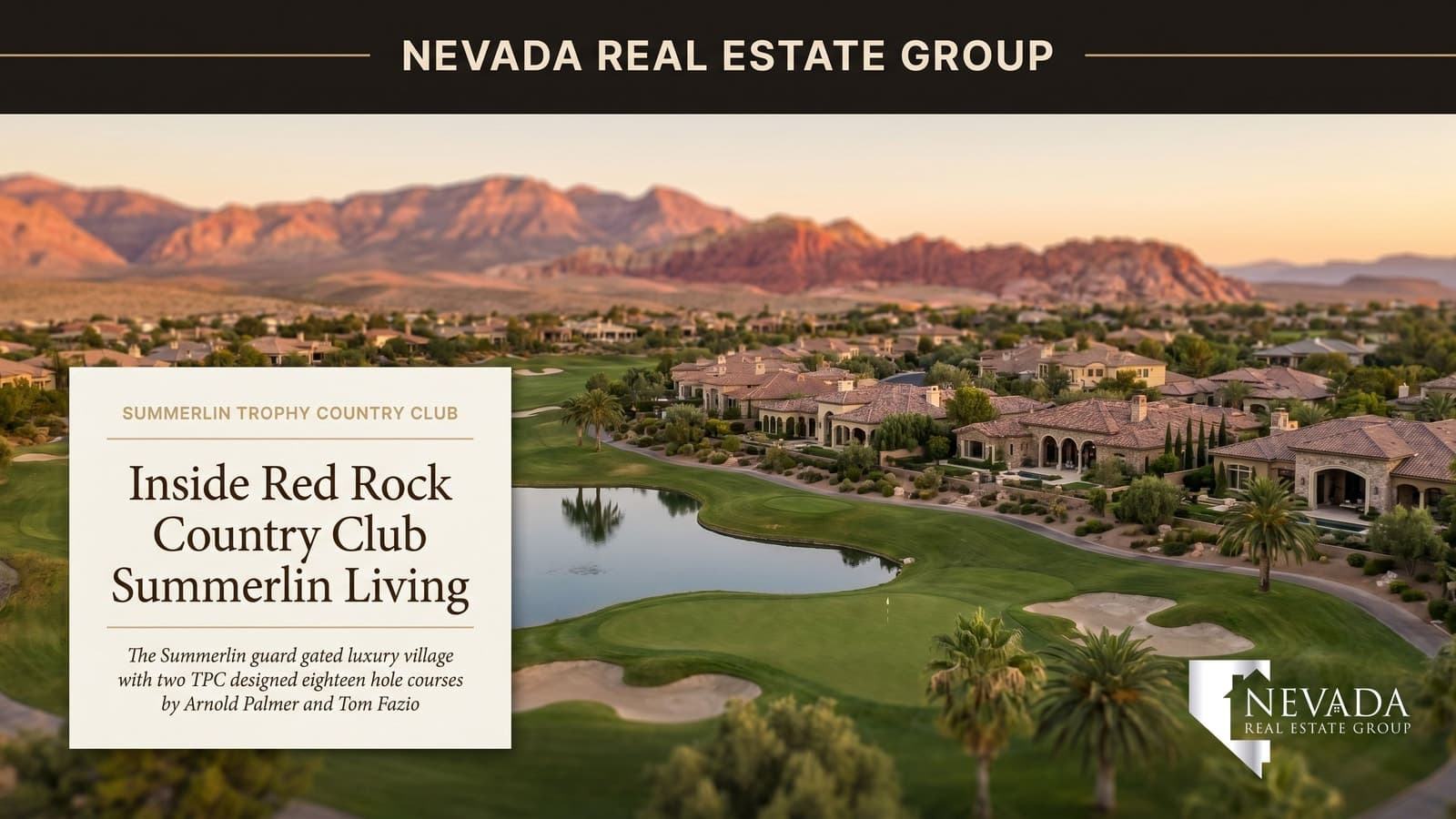 Red Rock Country Club Summerlin Luxury Guide 2026