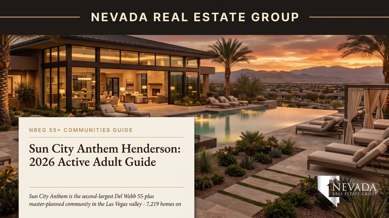 Sun City Anthem Henderson: 2026 Active Adult Guide
