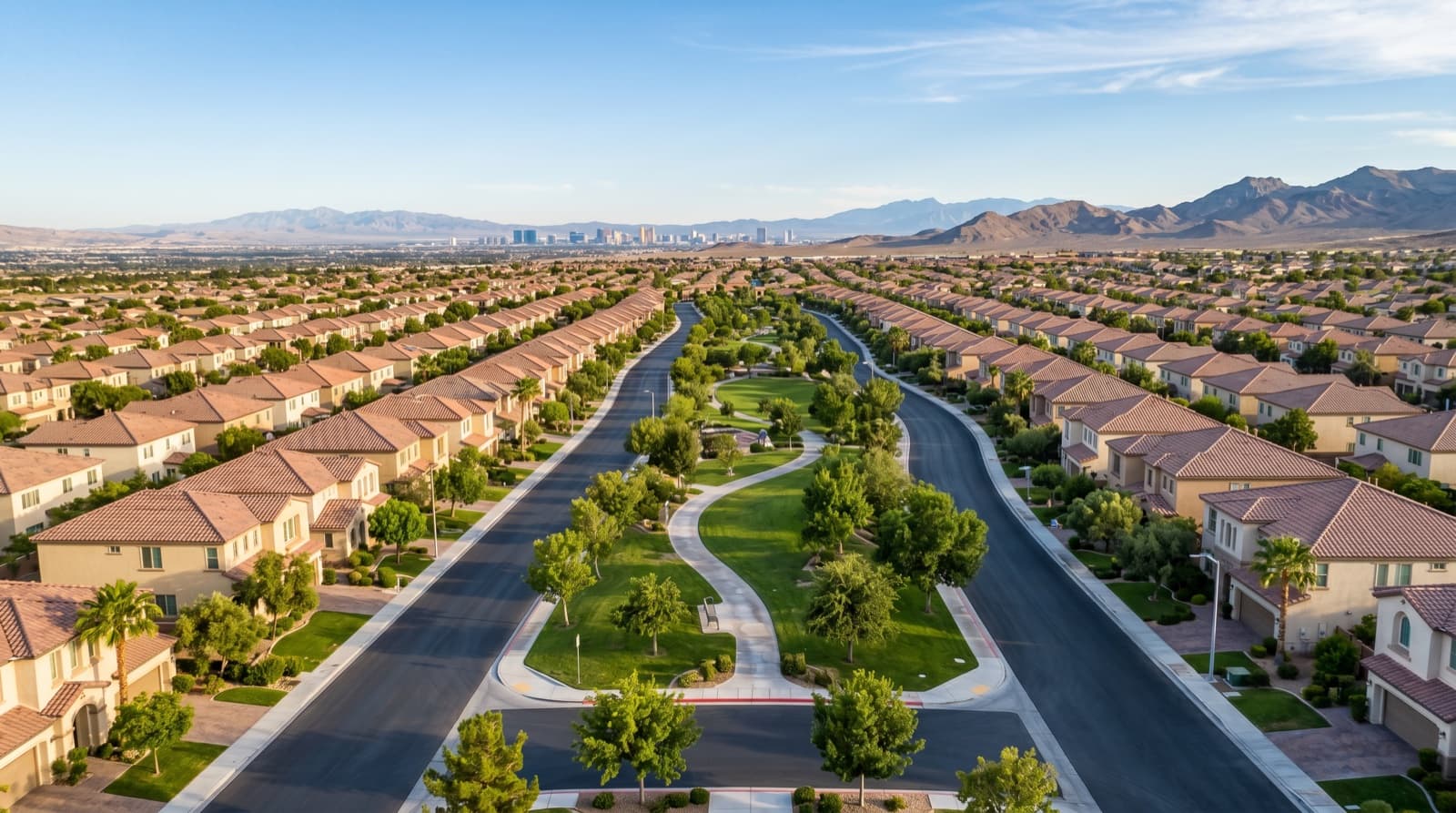 New construction single-family home in Henderson, Nevada