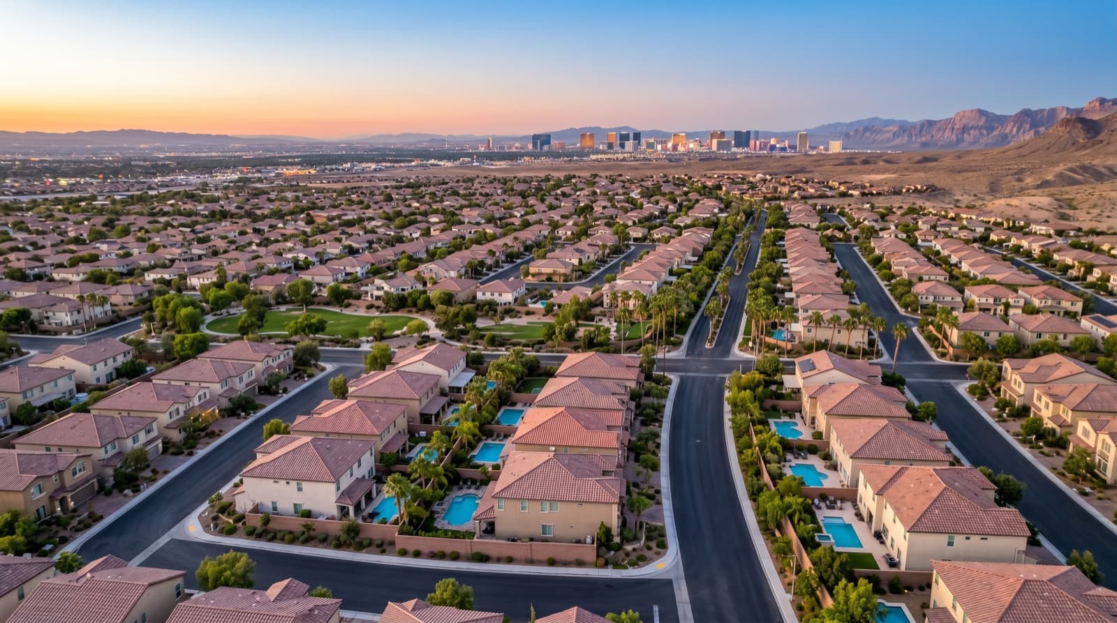 North Las Vegas Skye Canyon neighborhood — establishing Nevada residency