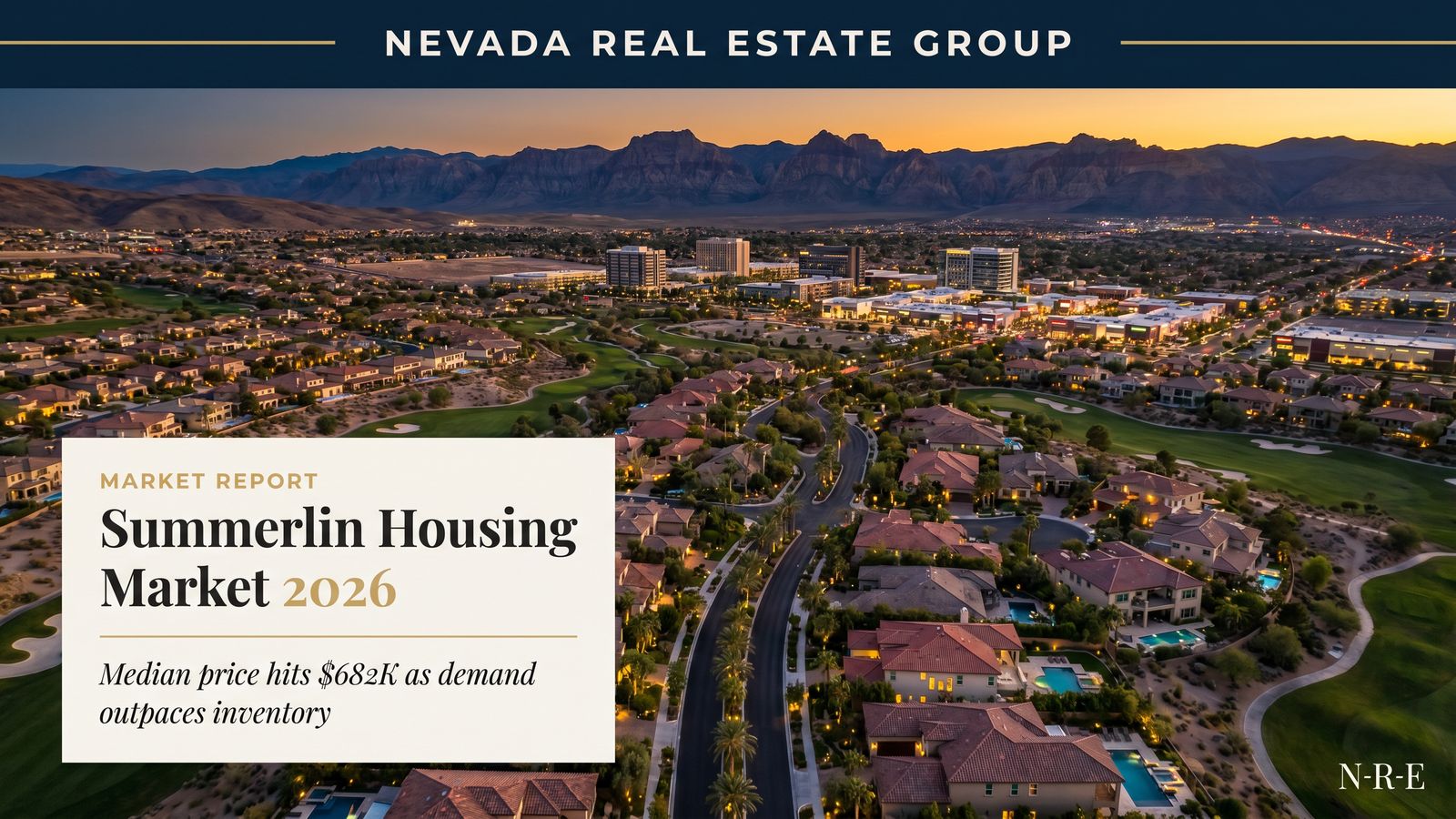 Summerlin housing market 2026 master plan neighborhood showing held pricing through spring softness