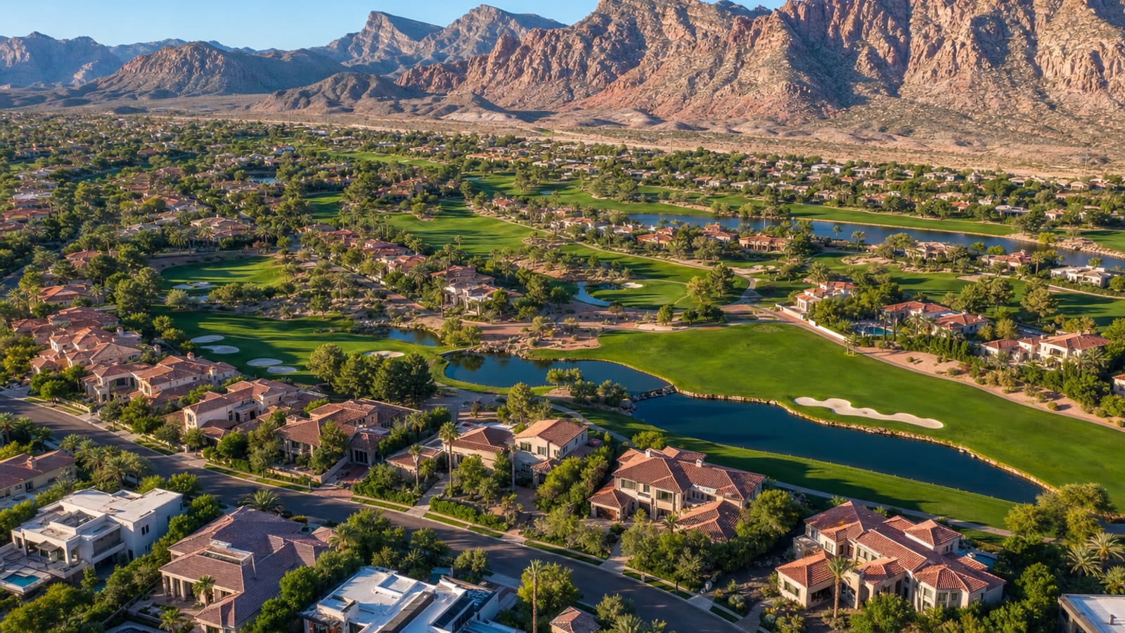 The Cliffs Summerlin West proximity to Red Rock Canyon National Conservation Area with protected desert open space and scenic loop access