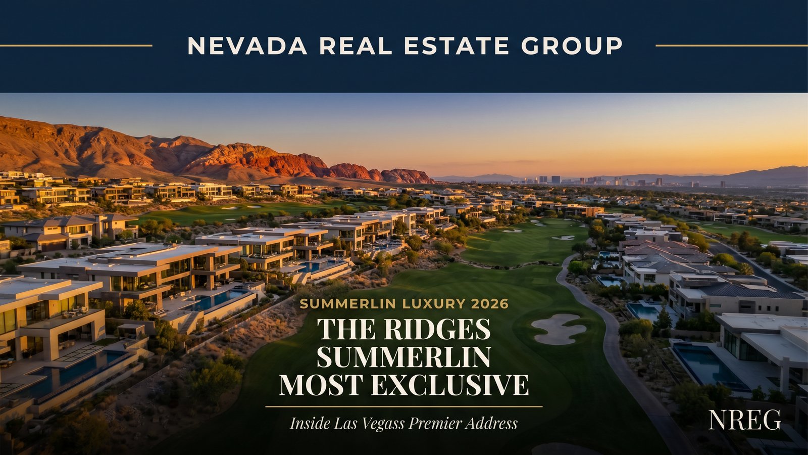 Summerlin luxury homes in spring 2026 — buyer's market negotiating leverage