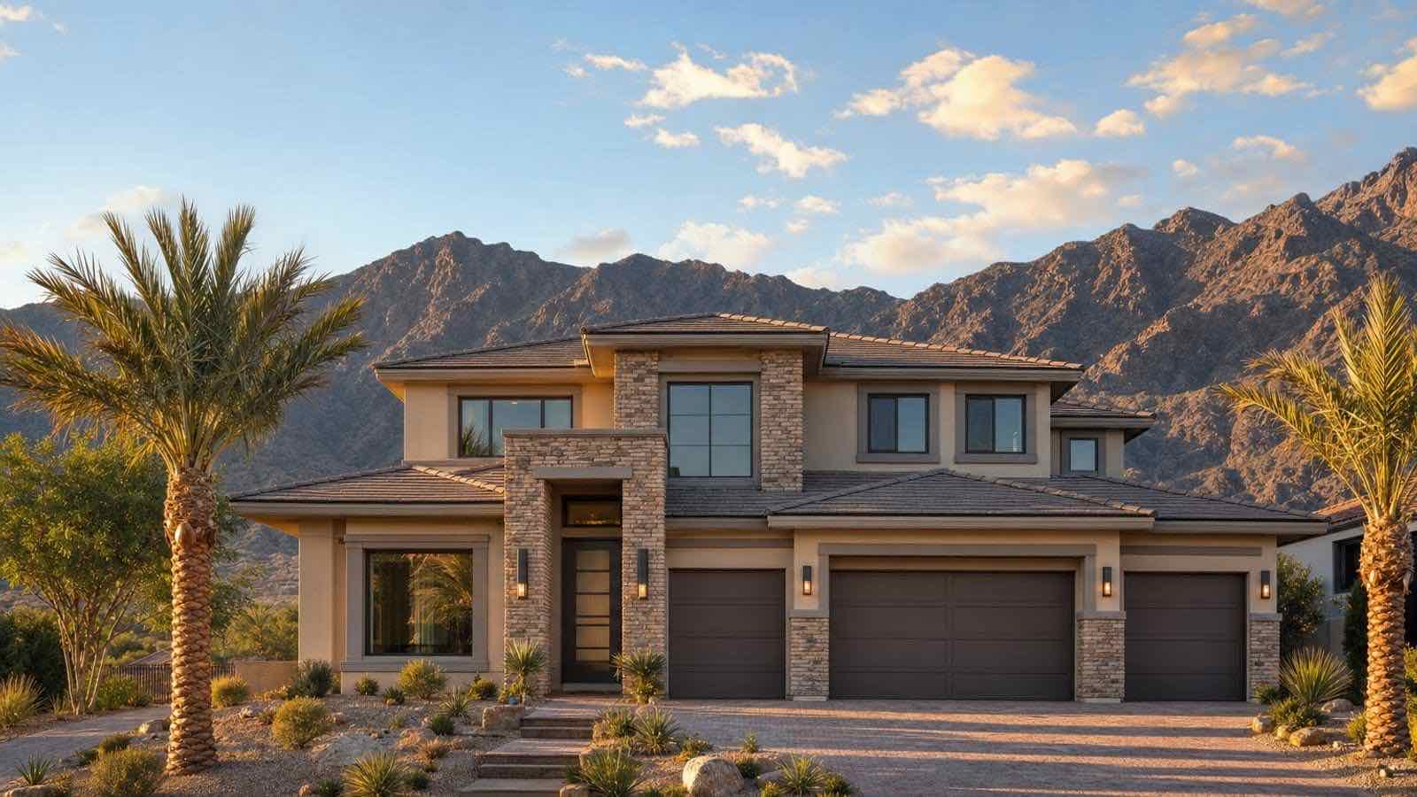 Centennial Hills community aerial view, Las Vegas Nevada