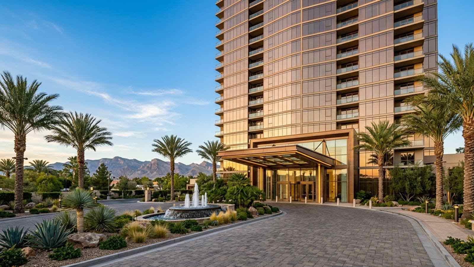 Four Seasons Private Residences community aerial view, Henderson Nevada