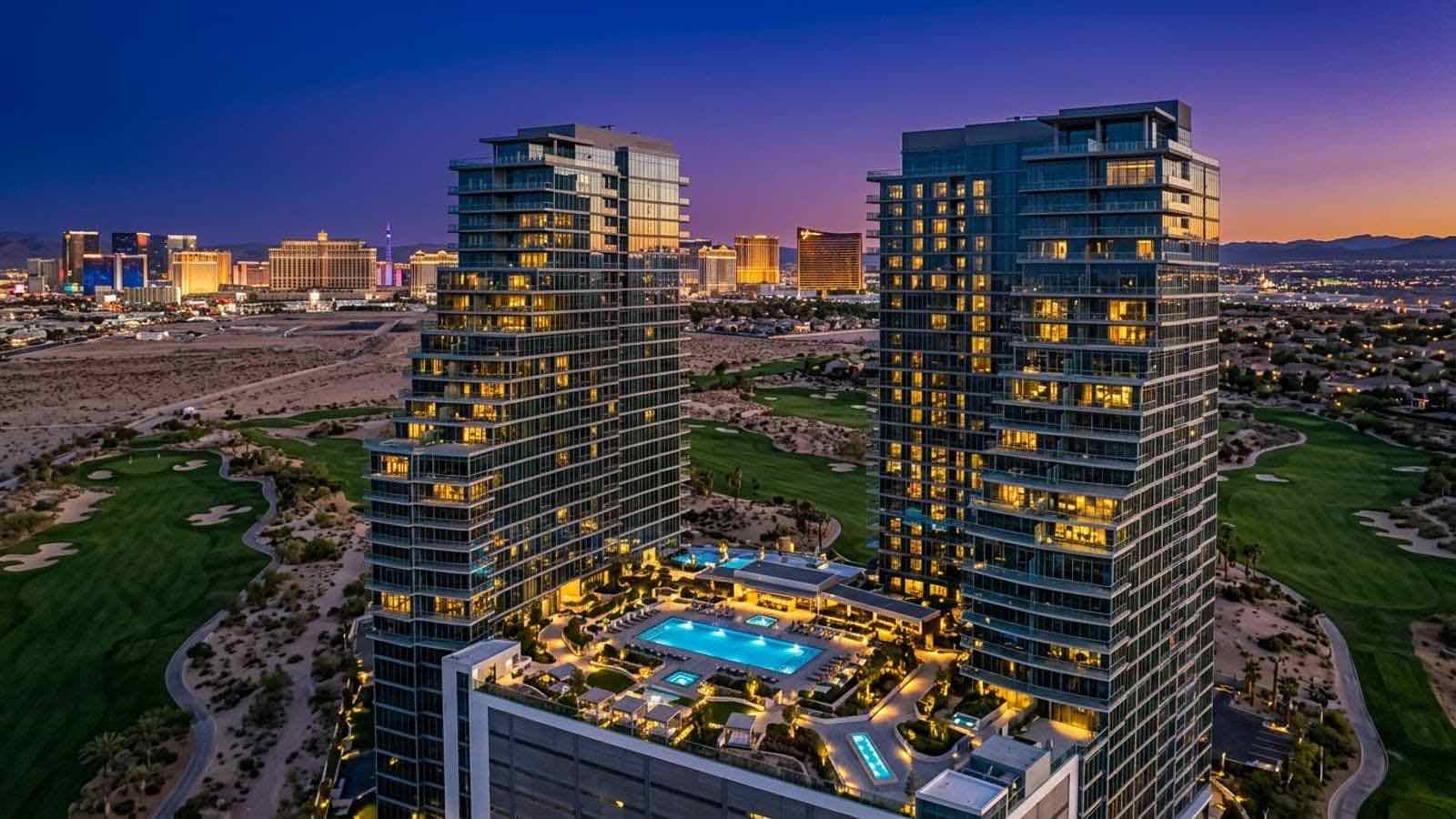 The Martin community aerial view, Las Vegas Nevada